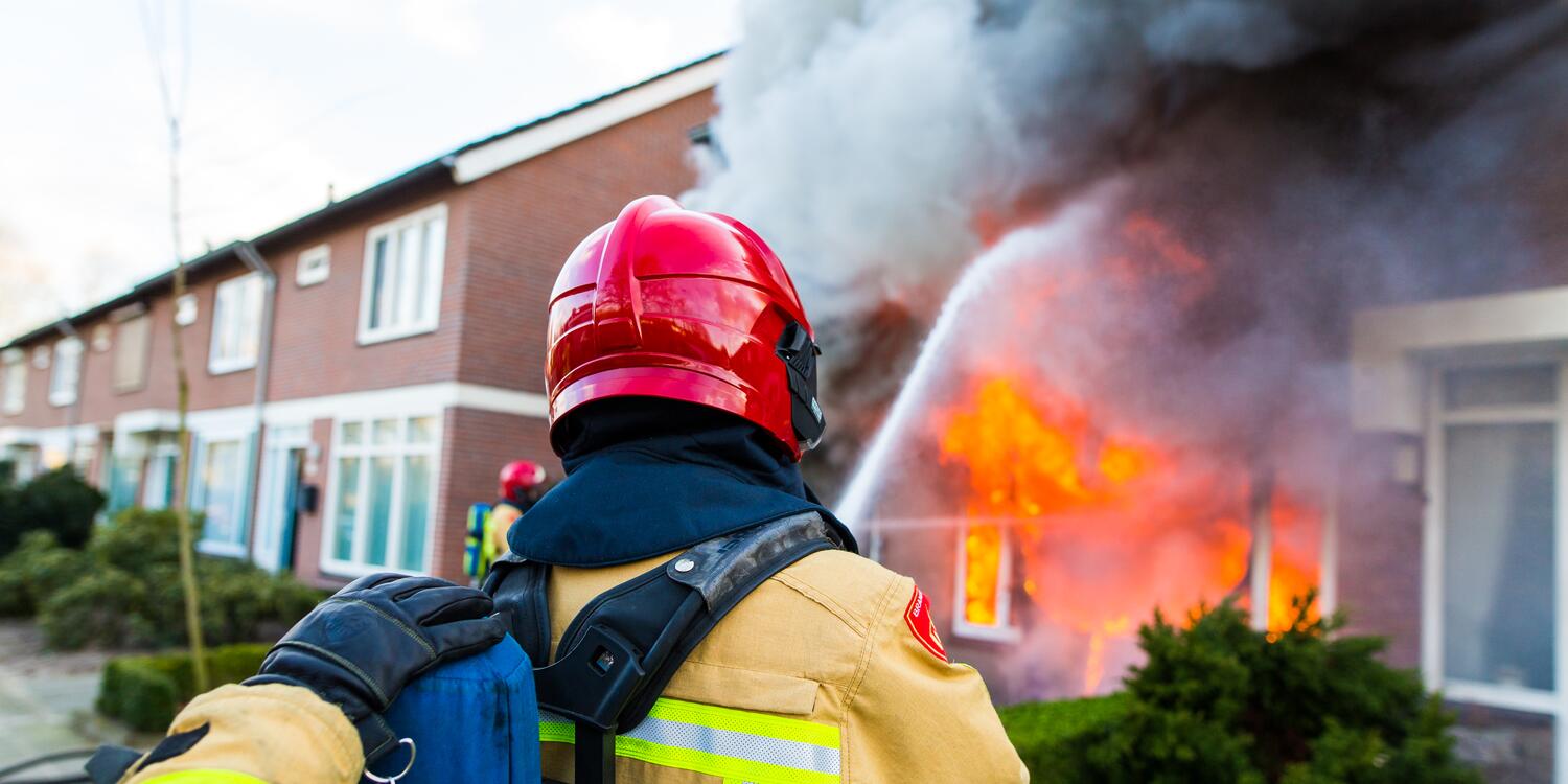 Brand in huis